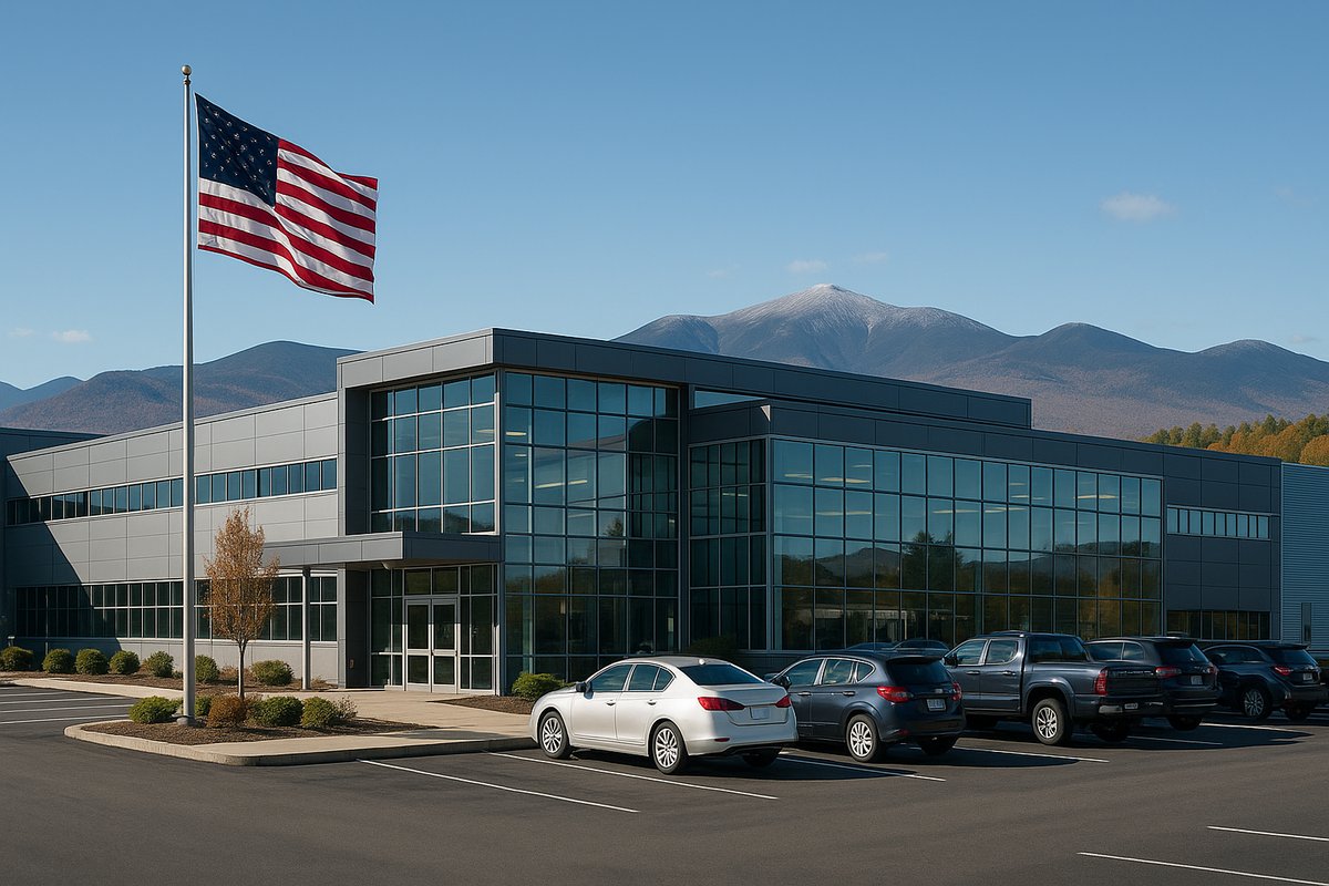 Modern business facility in New Hampshire