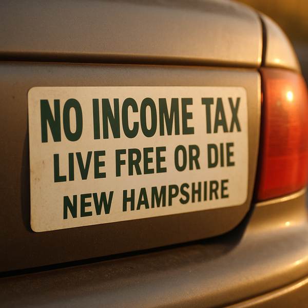 No Income Tax bumper sticker