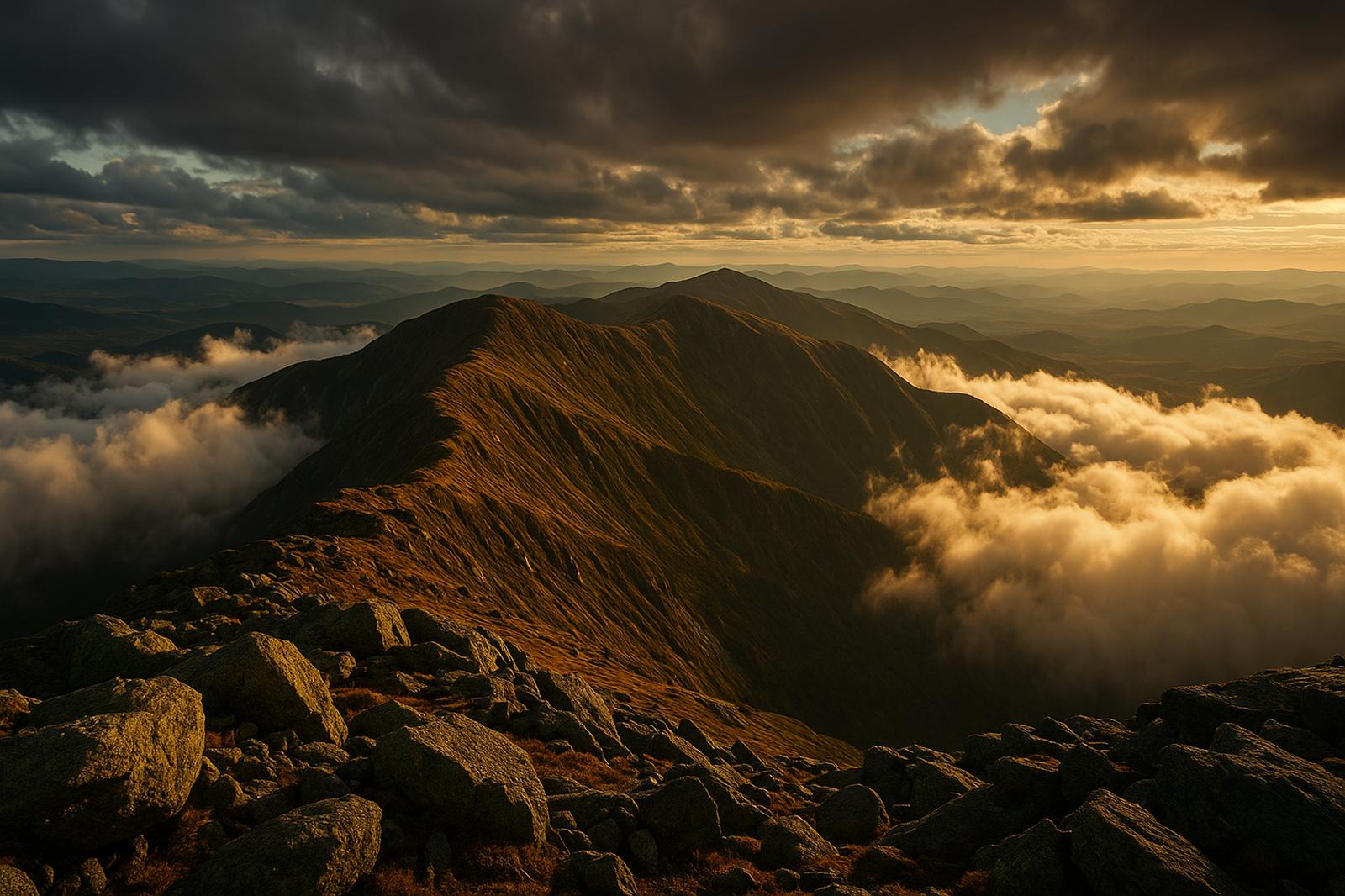 New Hampshire mountain summit